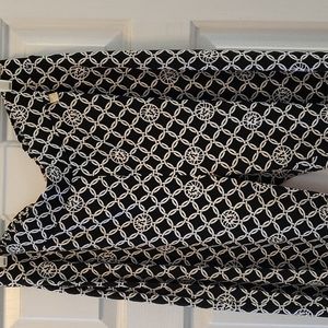 Anne Klein print pants, size XL